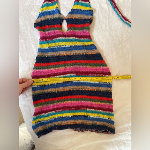 Misaeie crotchet dress rainbow - Picture 4 of 7